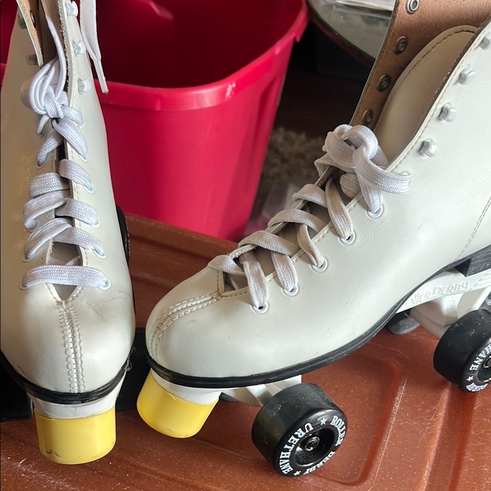 White Roller Derby Skates